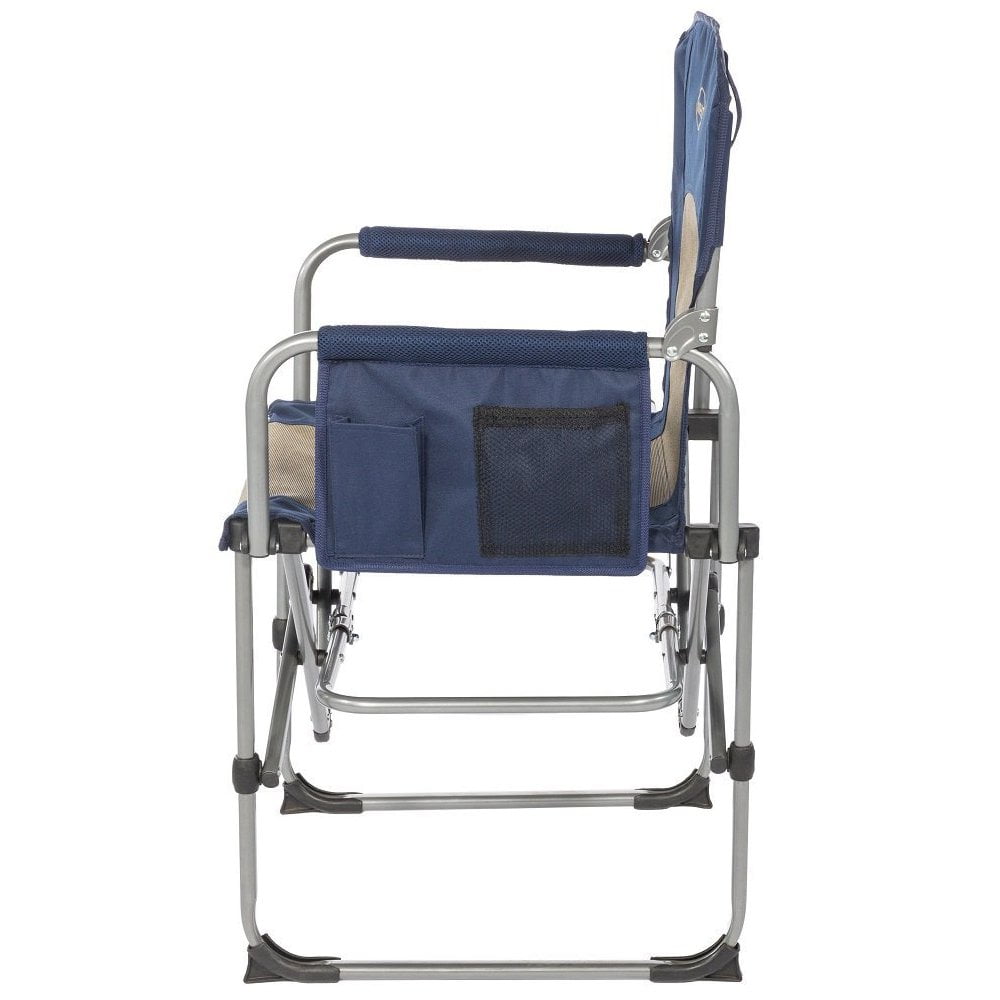 KampRite Compact Folding Outdoor Camping Director's Chair with Side