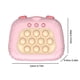 thumbnail image 3 of Juego Rápido De Empuje Pop Mole Whacker Toy 4 Modo de juego con luz de sonido para niños y niñas (rosa), 3 of 6