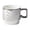 A, variant on European Style Silver Ceramic Mug Set - Elegant Coffee and Water Cups for Home and Office Use
