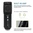 thumbnail image 4 of BM858 Microphone Kit Studio USB Computer Condenser Microphone with Adjustable Arm Stand Shock Mount, 4 of 4