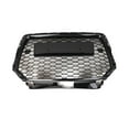 thumbnail image 3 of Garvee Front Bumper Grille Replacement, Front Center Bumper Grille, Honeycomb Grill Cover Compatible for A3 RS3 2016-2018 Models 8V3853651AA, 8V3853651AE, 8V3853651AC, 3 of 7