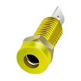 thumbnail image 3 of Toma de banana,Accesorios profesionales para conectores tipo banana de 4 mm,Reemplazo de zócalo de panel perforado de 8 mm,Accesorio de conector tipo banana con terminal de cobre,Agujero, 3 of 8