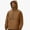 Coffee, variant on Men's Waterproof Hooded Softshell Windbreaker Jacket for Travel Brown XL
