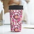 thumbnail image 6 of Lsque Cute Girl Pattern Travel Coffee Mug 16oz: Insulated Coffee Cup with Leakproof Lid, Coffee Tumbler, Reusable Coffee Cups with Seal Lid, 6 of 8