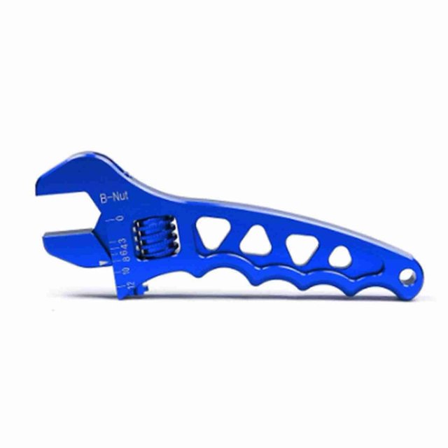 Adjustment Wrench Smoother Rotation Rustproof Lightweight Monkey Spanner for Home Automobile Repacking Black