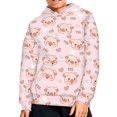 thumbnail image 5 of DISNIMO Pig Daisy Hoodies for Girls 6-7 Years Old Pink Pullover Hoodie Kids Sweatshirt with Hood Boys and Girls Matching Hoodies with Pockets for Girls Long Sleeve Sweatshirts Graphic, 5 of 7