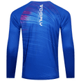 thumbnail image 3 of Long Sleeve Shirts for Men UPF 50+ Sun Protection Shirt Breathable Rash Guard Fishing Clothing Blue XL, 3 of 10