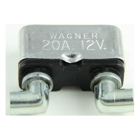 20 Amp Circuit Breakers to Replace 1/4''X1-1/4'' Glass Fuses (1 per pack)