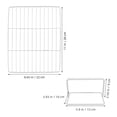 thumbnail image 2 of HAMPPLIES Storage Dividers for Shelves Refrigerator Divider White 1Pcs for Cooling, 2 of 6