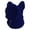 Blue, variant on Pet Hood Dog Cat Snood Winter Warm Ears Design Adjustable Drawstring Cold Weather Pet Head Neck Warmer(Red-31.5Cm)
