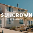 thumbnail image 5 of SUNCROWN Outdoor Patio Furniture Sectional Sofa and Chair (6-Piece Set) All-Weather Brown Wicker with Seat Cushion and Modern Glass Coffee Table (Brown Cushion), 5 of 7