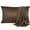 Brown, variant on PiccoCasa 2 Pack Soft Silky Satin Envelope Pillowcases, Queen Caramel