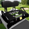 thumbnail image 4 of XYZCANDO Golf Quote Terry Cloth Golf Cart Seat Cover with 4 Storage Pockets - Non-Slip Washable Protector for 2-Seat Golf Carts, 4 of 8