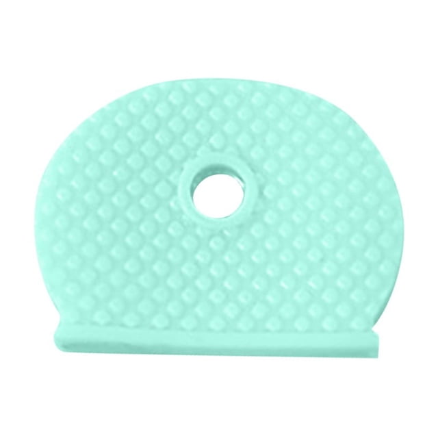 Silicone Key Covers with ID Tags - Elastic, PVC Window - Protective Key Organizer for Home, Office