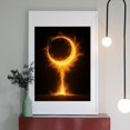 thumbnail image 2 of Diamond Art Kits for Adults - 5d Flaming Crescent Energy Burst Diamond Painting for Adults, Diamond Art for Adults Beginners, Diamond Painting Kits for Adults for Home Wall Decor, 2 of 7