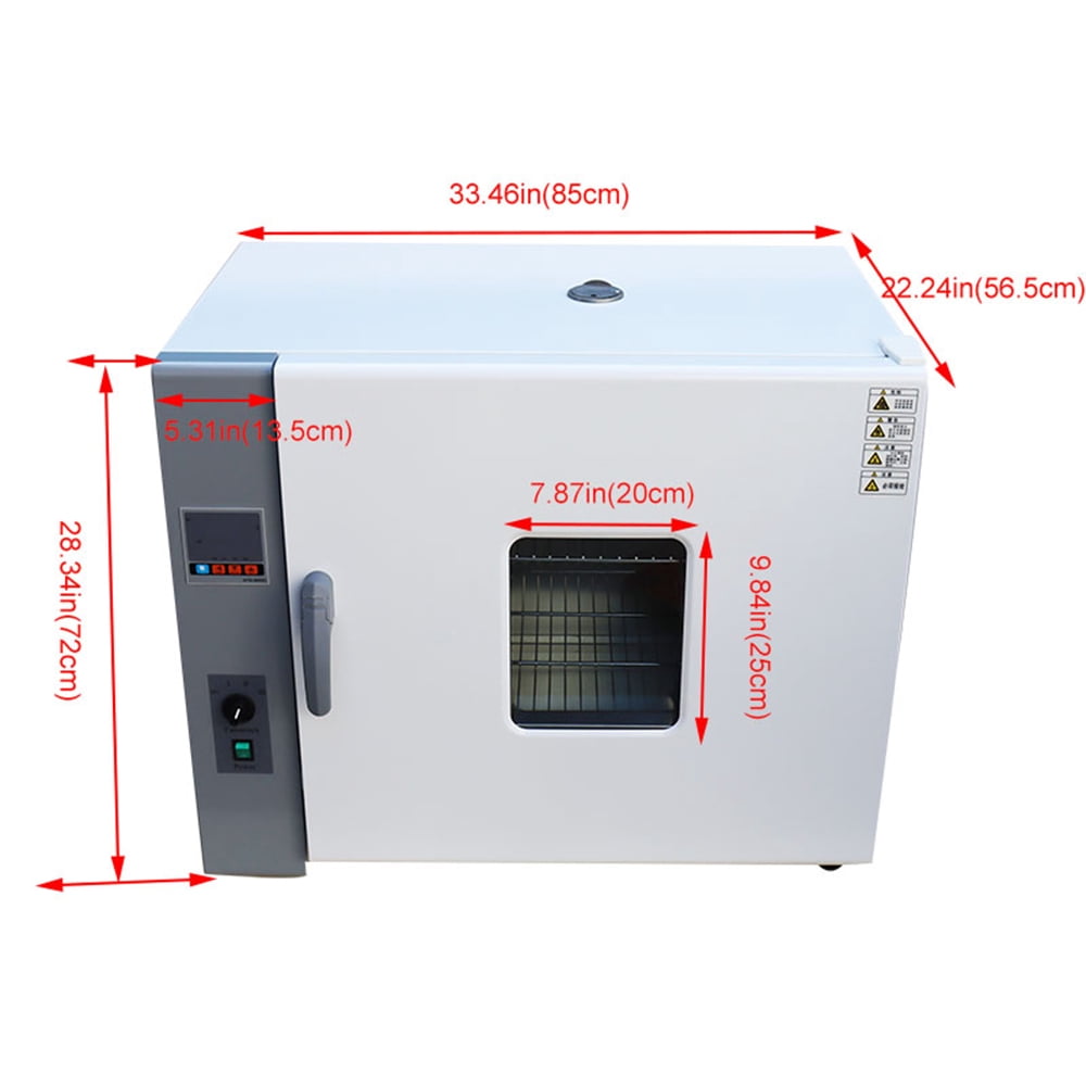PreAsion Digital Forced Air Convection Drying Oven Industrial Dry Baking Heating 101-2AB 220V