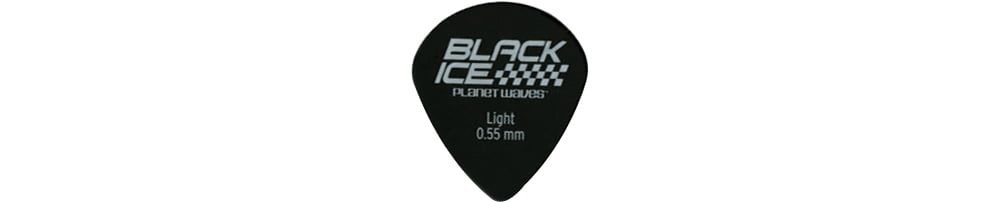 D'Addario Planet Waves 100 Small Guitar Picks Light Black Ice