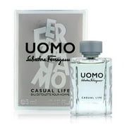 Salvatore Ferragamo Men's Uomo Casual Life EDT Spray 0.17 oz Fragrances 8052086373099