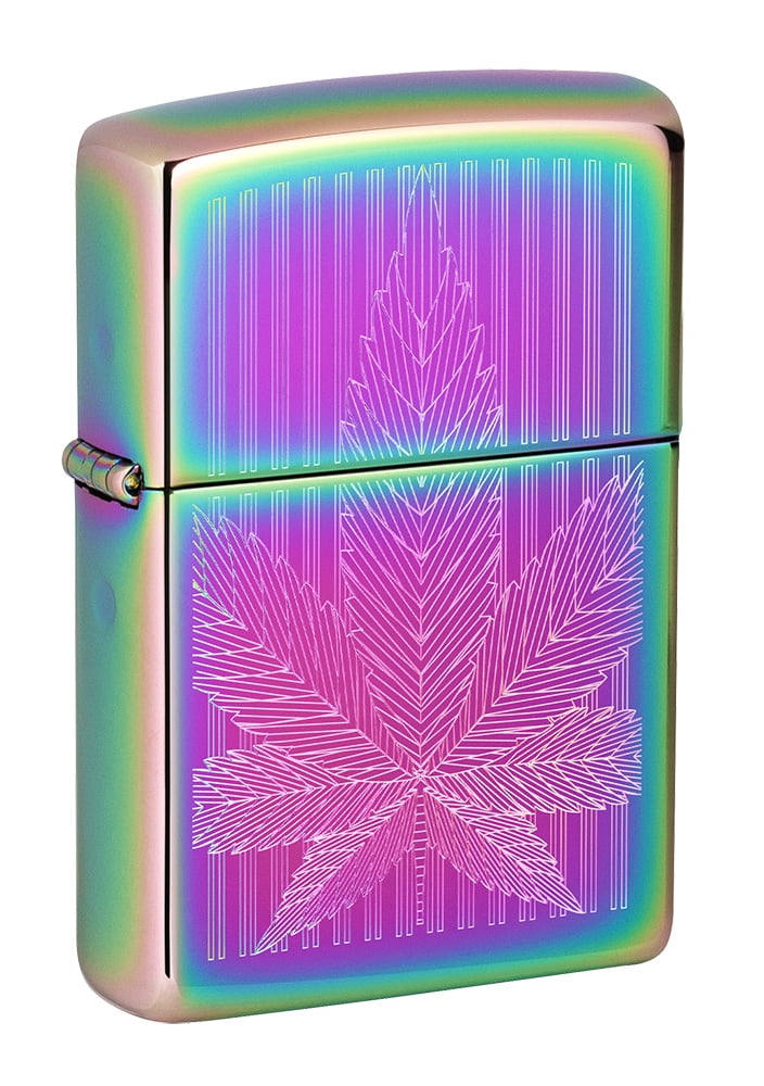 Zippo Leaf Design Pocket Lighters 