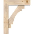 thumbnail image 3 of Ekena Millwork 7 1/2"W x 30"D x 38"H Merced Block Smooth Bracket w/ Offset Brace, Douglas Fir, 3 of 25