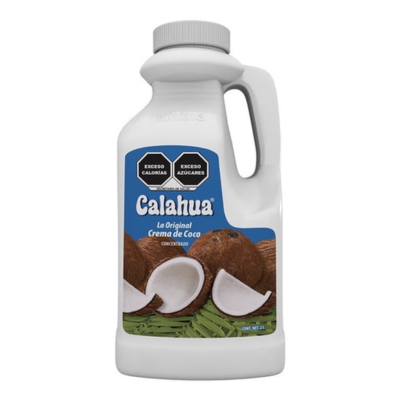Crema De Coco Natural Calahua Original 2 Litros