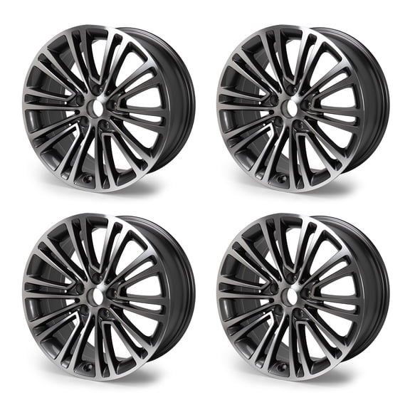 4-Pack 18" Wheel Rim for BMW 2017-2024 530i 540i 540d 530e 18x8-inch Replacement Rim 6863420