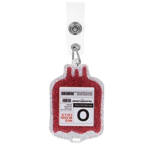 TAILTOSS Nurse Badge Holder 1Pcs Acrylic Retractable and Portable for Hospital Staff and Medical Environments