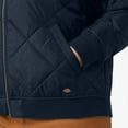 thumbnail image 5 of Dickies Women's Plus Quilted Bomber Jacket, Dark Navy, 1PS, 5 of 5