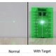 thumbnail image 3 of 2pcs TP01G Green Laser Target, Magnetic Laser Target with Reflectors, for Use with Cross-Line Green Laser, for Improved Green Laser Visibility, 7.5*11, 3 of 5