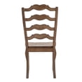 thumbnail image 4 of Weston Home Farmhouse Dining Chair with French Ladder Back (Set of 2), 4 of 7