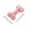 Pink Heart Bones, variant on Cute Heart-Shaped Bone Plush Squeaky Dog Toy with BB Sound, Chew-Resistant for Teething, Interactive Play, Random Color, Pet Supplies