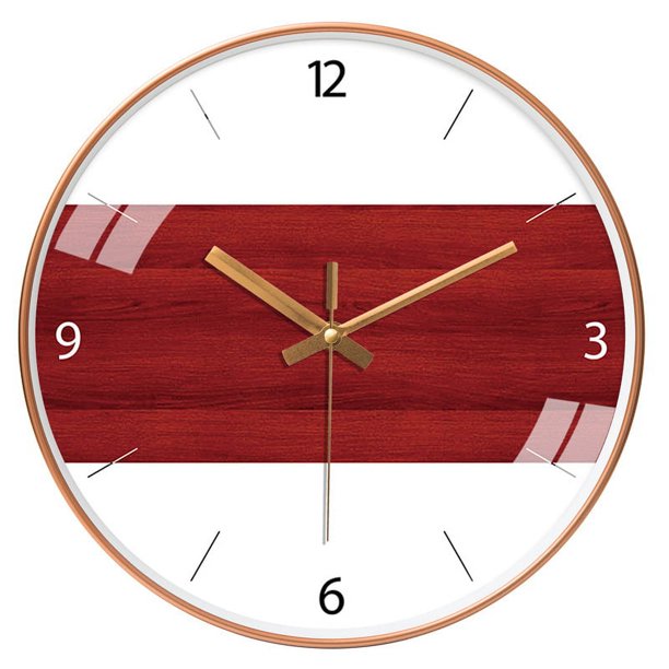Reloj de pared moderno con esfera de madera, marco de decoración de pared simple y grande, reloj silencioso que no hace tictac para decoración de sala de estar, cocina, dormitorio, decoración de