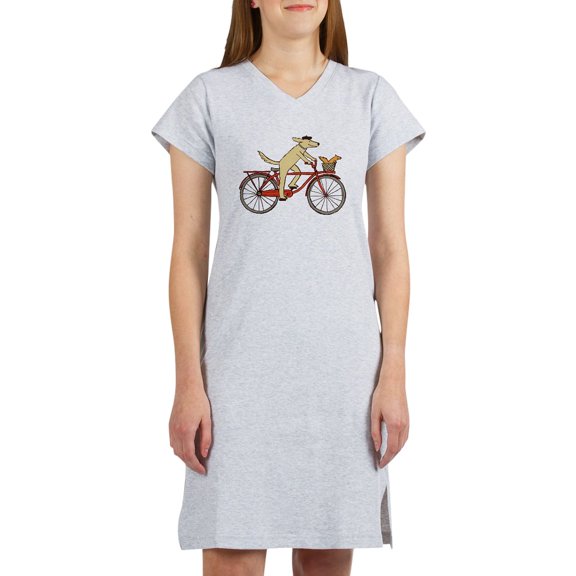 CafePress - Dog &Amp; Squirrel - Women's Nightshirt