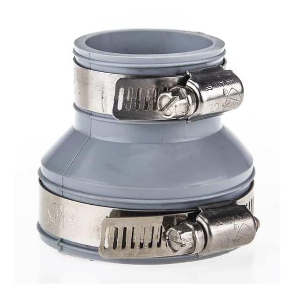 Manufacturer Varies Flexible Coupling, PVC,2 1/4" Overall Lg DXDTC-215