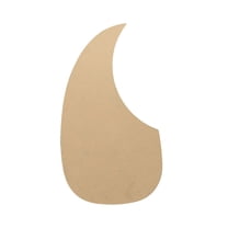 Uxcell Acoustic Guitar Pickguard Fit 41" Self Adhesive Left Handed Electric Guitar Parts Water Drop Transparent