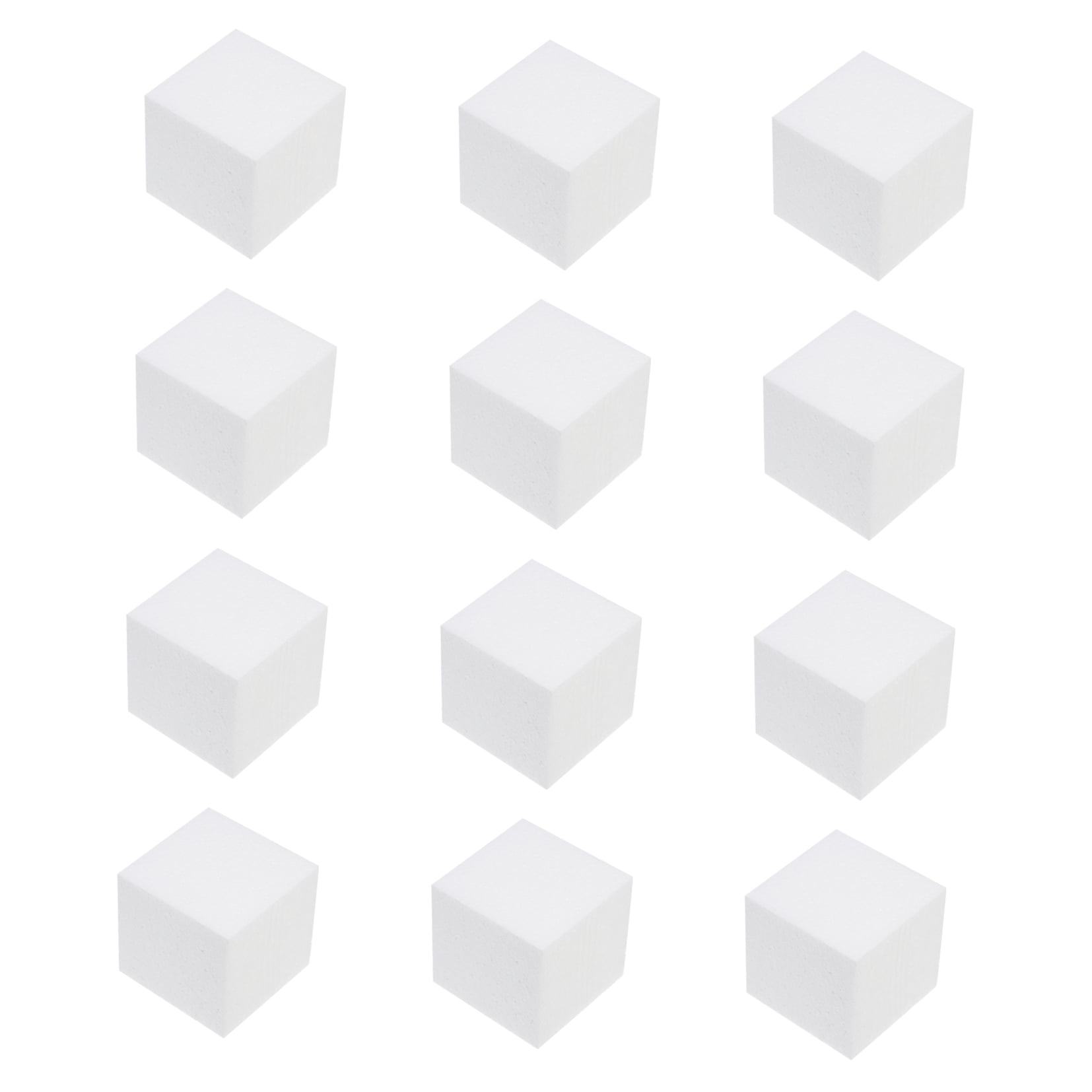 BESTYASH 20Pcs White Flower Arranging Foam Cushion Easy to Color for DIY Floral Projects