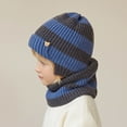 thumbnail image 6 of Bibifish Kids Hat Scarf Sets 2 Pc Knit Pattern Beanies Hat And Neck Warmer Boys Girls Soft Cold Weather Outdoor Hat Neck Warmer Sets, 6 of 6