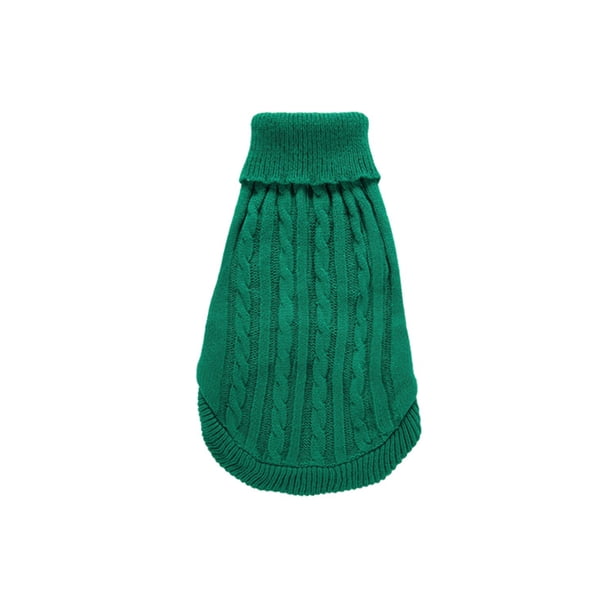 Methold Camisa para cachorros, suéteres para mascotas de varios tamaños, suministros suaves para mascotas, ropa transpirable para cachorros, suéter Ropa para mascotas tinta verde XS Methold PT003802-78B