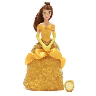Classic Doll Princess Belle Beauty & Beast With Pendant 11.5” Authentic New Rare