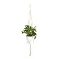 thumbnail image 4 of Maceta colgante de macramé para interior y exterior, 4 of 8