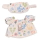 thumbnail image 4 of Vestido de muñeca de 20 cm, atuendo imaginativo y coordinado, cómodo para cumpleaños de niños. Azul, 4 of 9