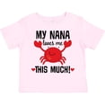 thumbnail image 3 of Inktastic Nana Loves Me Grandson Boys or Girls Toddler T-Shirt, 3 of 5