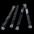 thumbnail image 2 of Huanledash 6 Pairs Clear Invisible Transparent Adjustable Bra Set Hook Shoulder Straps, 2 of 6