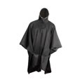 thumbnail image 2 of impermeable con capucha, chaqueta reutilizable para senderismo, viajes, ciclismo, actividades al libre, adultos Negro, 2 of 8