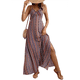 thumbnail image 1 of Vestido de Tirantes Finos para Mujer, Vestido de Verano, Pareo , Informal, Rojo, Talla S, 1 of 7