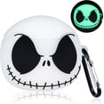 thumbnail image 4 of Paquetes Funda para Airpod Pro Silicona Cartón Diseño Lindo Funda Moda Kawaii Shell para Airpods Pro Fundas con Llavero Niños Adolescentes Niñas, Jack Sall, 4 of 5