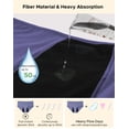thumbnail image 4 of INNERSY Plus Size Period Underwear for Women Heavy Flow Cotton Menstrual Panties 3-Pack(3XL,Twilight), 4 of 8