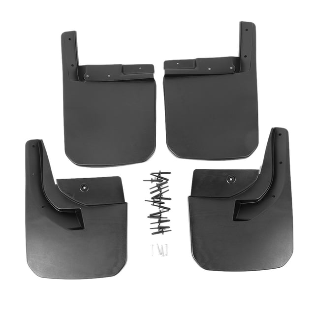 4 guardabarros para coche, compatibles con Jeep Wrangler JL 2018+