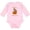 AD-Pink, variant on Happy Halloween Kittens in Pumpkin Boys or Girls Long Sleeve Baby Bodysuit