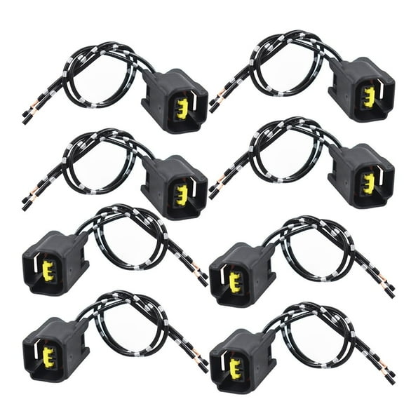 8 Pcs Ignition Coil Connector Pigtail Plug Fit for Ford 4.6L 5.4L 6.8L Fits select: 2004 FORD F150 SUPERCREW, 2010 FORD FUSION SE